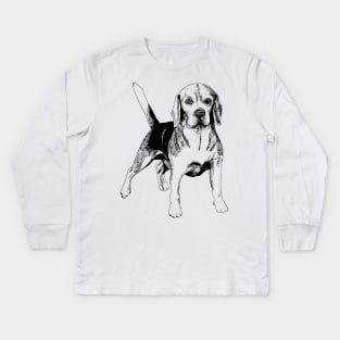 beagle Kids Long Sleeve T-Shirt